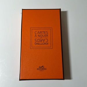 Hermes Knotting cards new
